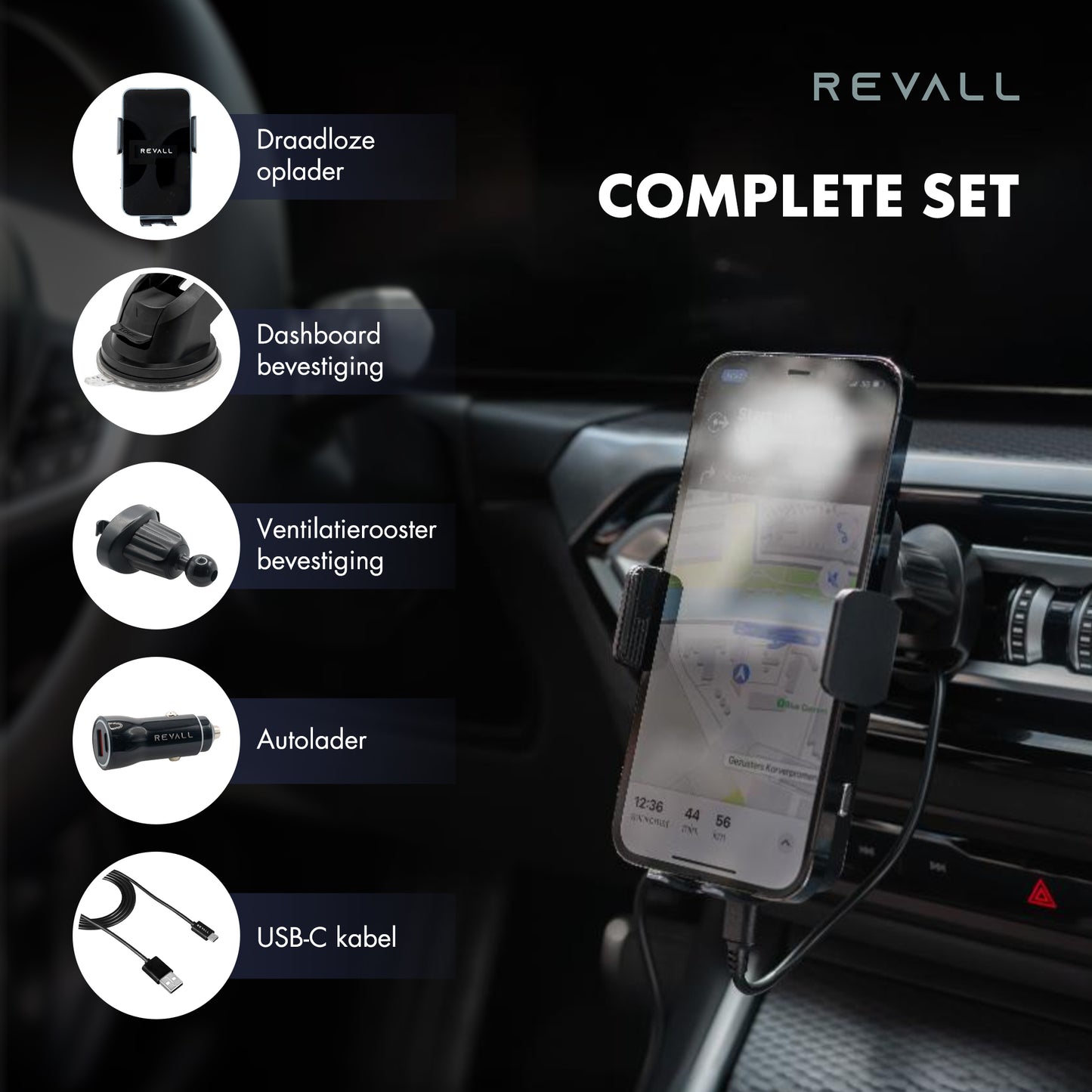 REVALL Wireless Car Charger