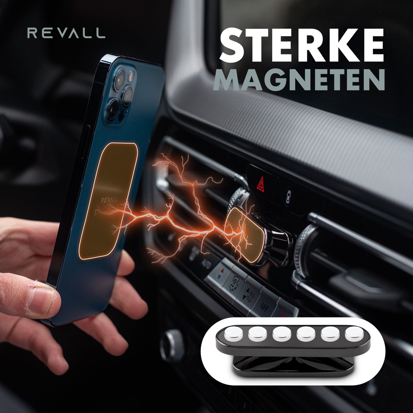 REVALL Magnetische Telefoonhouder