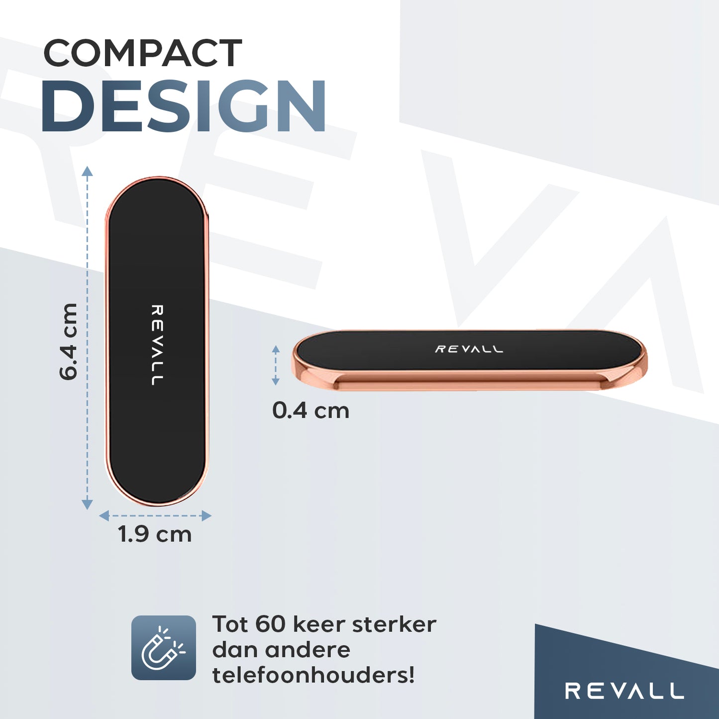 REVALL Magnetische Telefoonhouder Compact