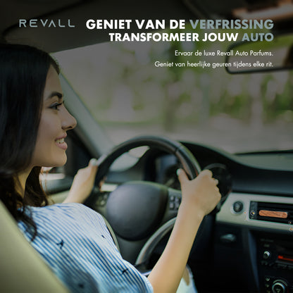 REVALL Dark Vanilla & Mystic Wood - Auto Parfum Navullingen
